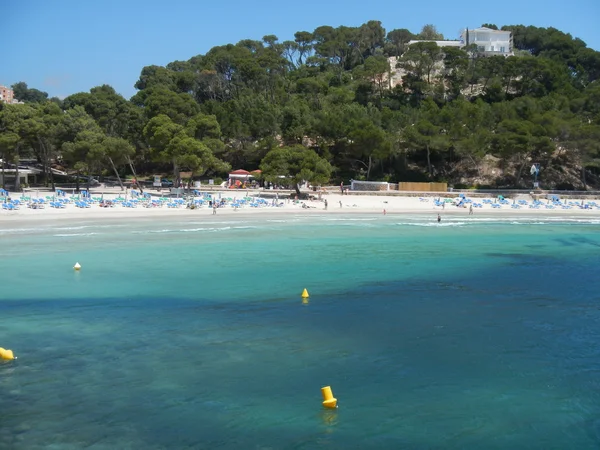 Grün-blaues Wasser von Menorca — Stockfoto