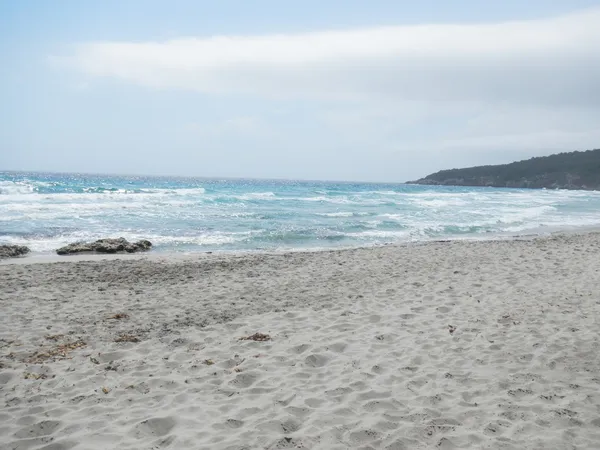 Praia nudista — Fotografia de Stock