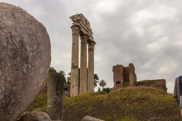 O Templo de Vespasiano — Fotografia de Stock