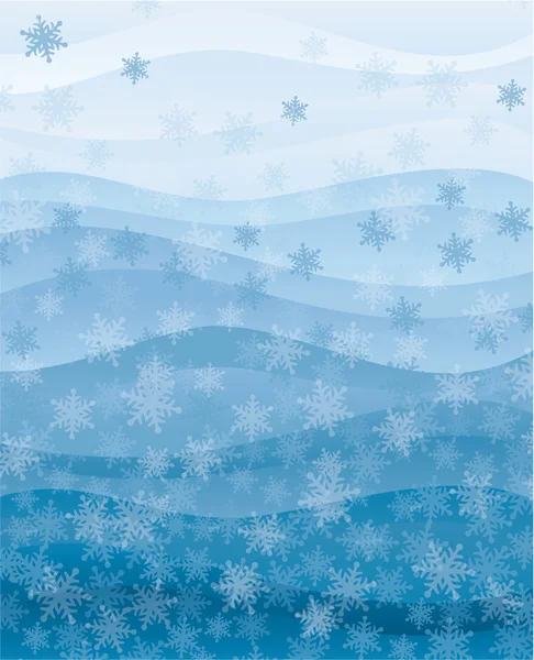 Copos de nieve fondo de pantalla — Vector de stock