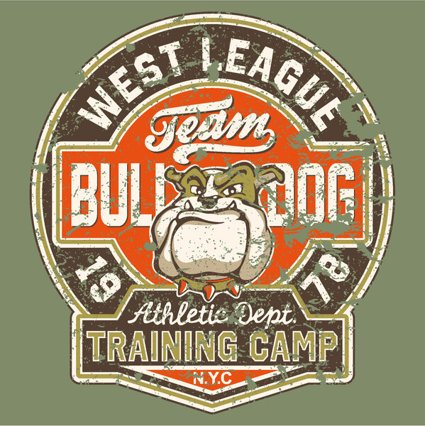 Футбольная команда Бульдога
