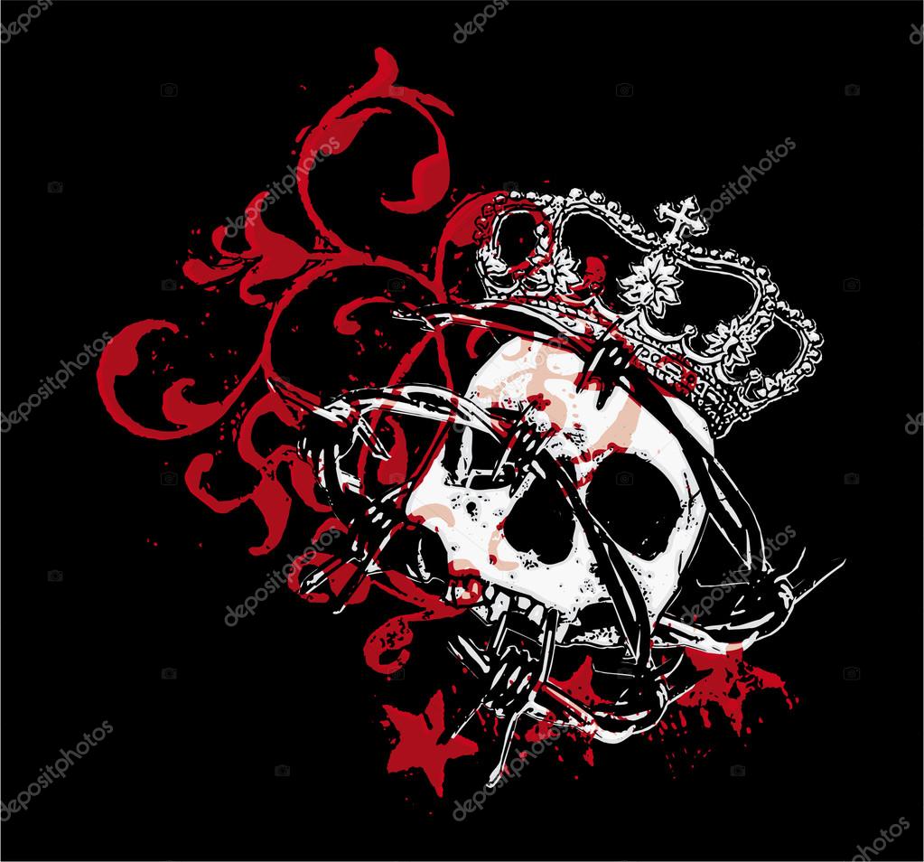 gothic skull stock vector 169 ziamary 23801831 gothic skull stock vector 169 ziamary 23801831