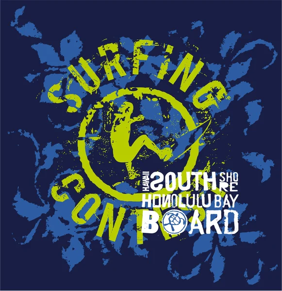 Серфінг конкурс — стоковий вектор