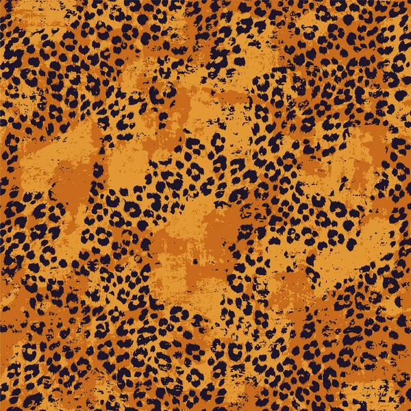 Leopar panteri grunge skin Kamuflaj duvar kağıdı soyut vektörsüz desen