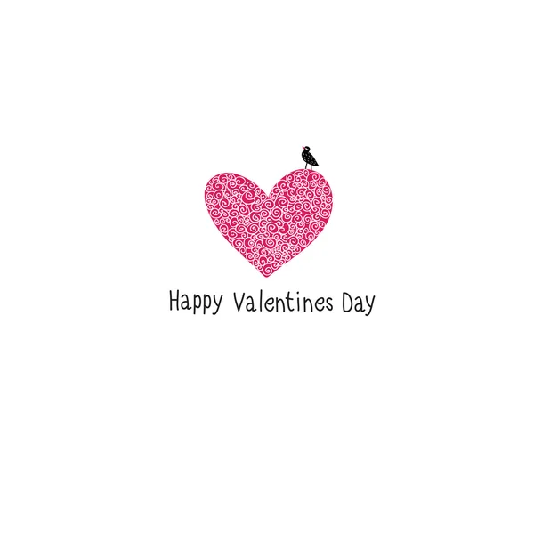 Card for Valentine's Day — Stock Vector