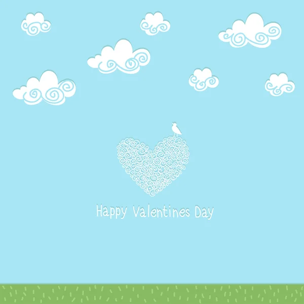 Card for Valentine's Day — Stock Vector