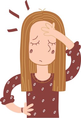  Kız facepalm