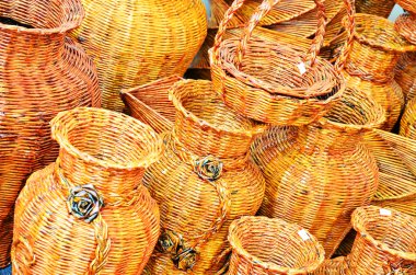 çeşitli şekilli el craft çalışmaları