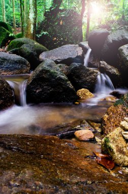 Yavaş çekimde şelale