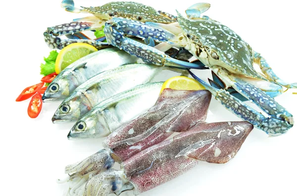 Various seafood — Stock Photo, Image