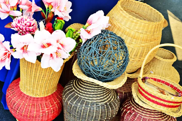 Various shaped basket — Stock Photo, Image