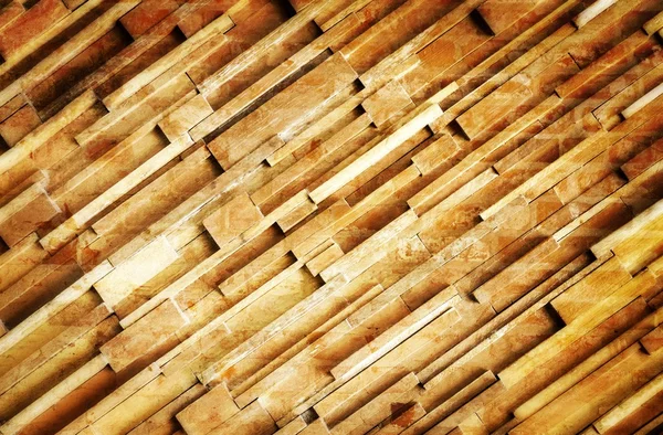 Platte aus Holzplanken — Stockfoto