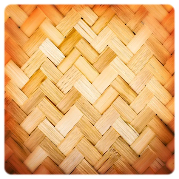 Bamboo weave texture — Stock Photo, Image