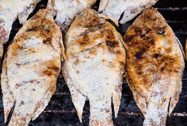 ızgara tilapia balık