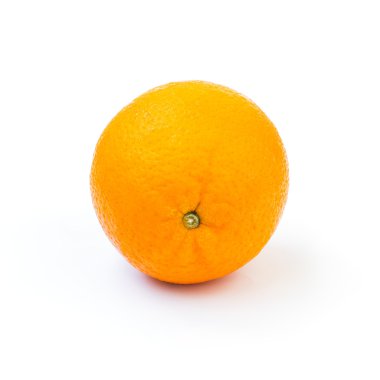 Beyaz arkaplanda turuncu izole edilmiş