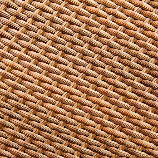 Texture du tissu synthétique de rotin — Photo