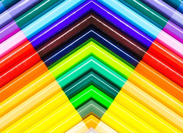 Colorful pencils background — Stock Photo, Image