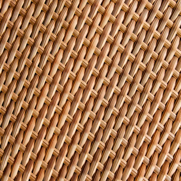 Trama di tessuto di rattan sintetico — Foto Stock