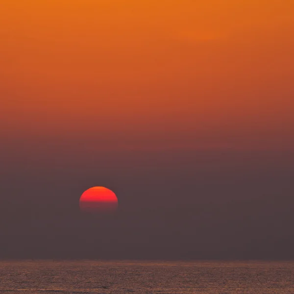 Sunrise denize kırsalında, hua hin Tayland — Stok fotoğraf