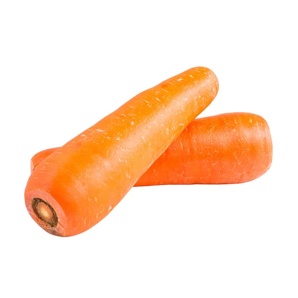 Carrots isolated on white background,with clipping path — Stock Photo, Image