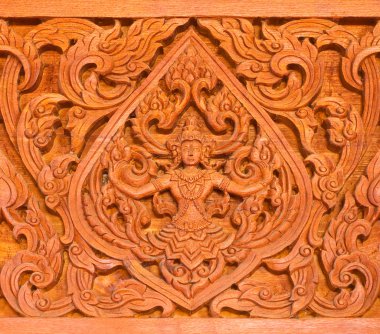 geleneksel Tay tarzı Ahşap oyma Tay Tapınak, genelliği