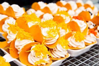 çıtır krep yerli Tay tarzı