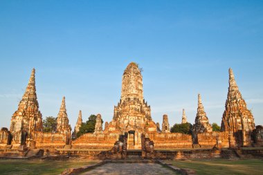 Antik pagoda-ayutthaya, Tayland