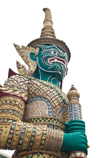 Stora jätte i thailändska templet — Stockfoto