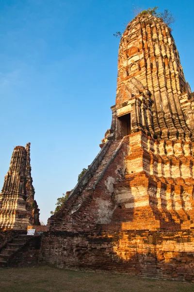 Ancient pagoda-Ayutthaya Thailand — Stock Photo, Image