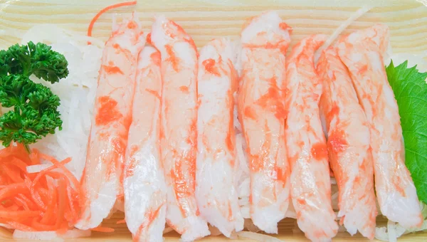 Смешанные сашими, сырая рыба — стоковое фото