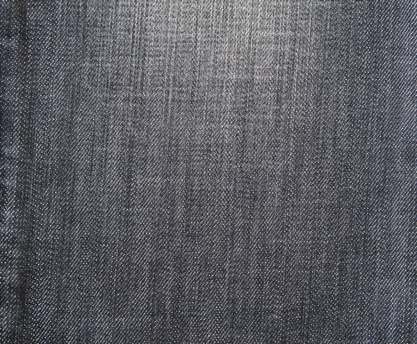 Vecchio tessuto jeans nero come sfondo — Foto Stock