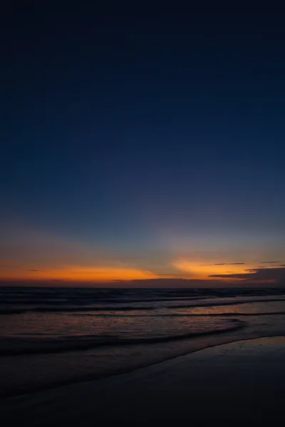 Stranden efter solnedgången, nordöstra thailand — Stockfoto