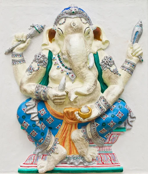 Indian or Hindu ganesha God Named Haridra Porasada Ganapati at t Stock Picture