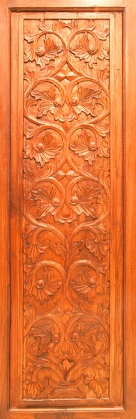 Thai style wood carving — Stock Photo, Image