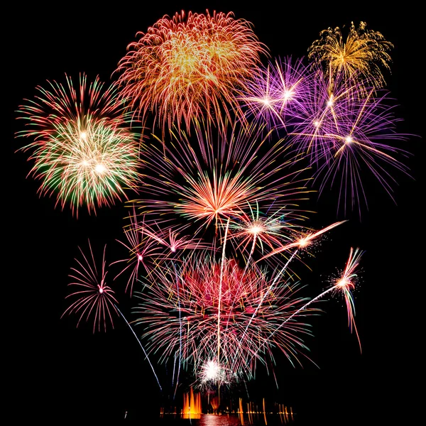 Fuochi artificiali — Foto Stock