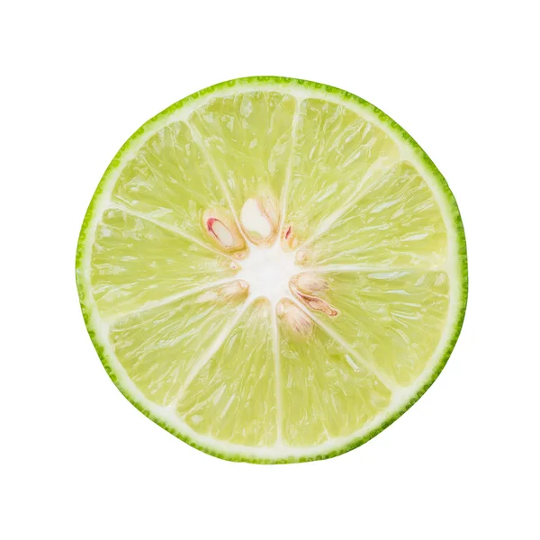 Half citrus lime fruit — Stock Photo, Image