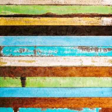 Vintage kaba ağaç kalası