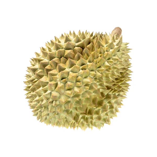 Durian frutas no fundo branco — Fotografia de Stock