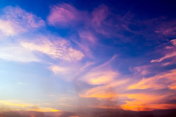 Kleurrijke sunset — Stockfoto