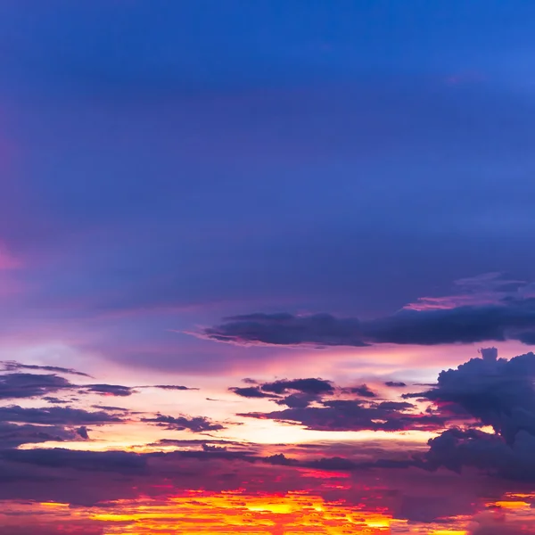 Красочный закат абстрактный для фона — стоковое фото