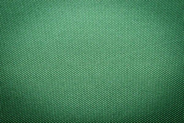 Vintage verde lona pano textura fundo — Fotografia de Stock