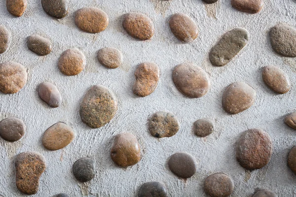 Steen en cement muur voor achtergrond — Stockfoto