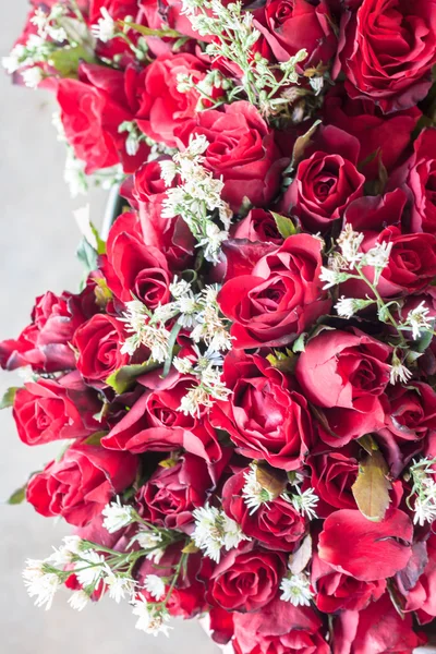 Romantic roses bouquet — Stock Photo, Image