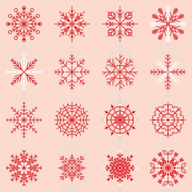 kar tanesi yansıtmak ile yaratmak