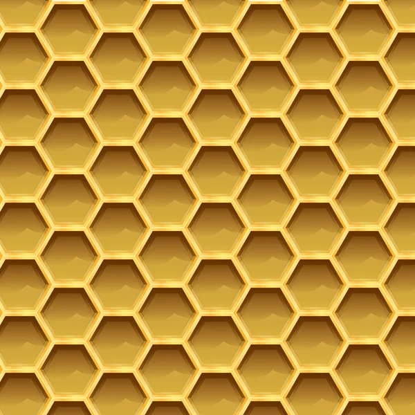 Create honeycomb background texture — Stock Vector