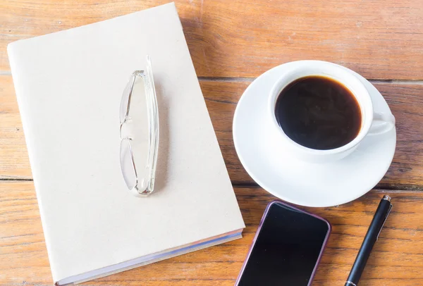 Gekoeld tijd bij koffie shop — Stockfoto