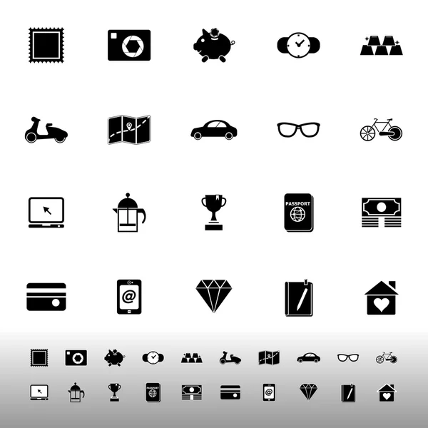 The useful collection icons on white background — Stock Vector