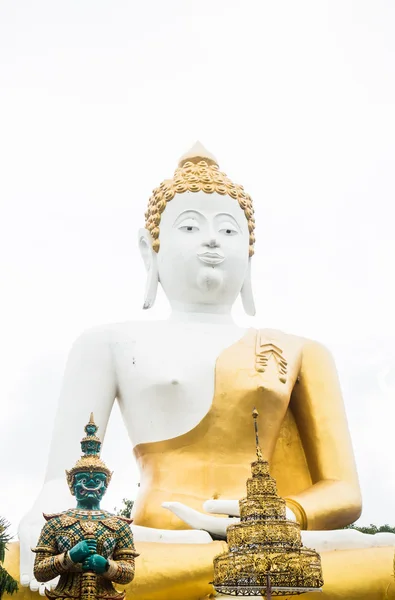 Boeddha beeld bij chiang mai tempel — Stockfoto