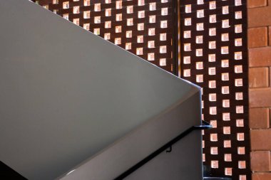 Sanayi binası güneşli bir günde, stok fotoğrafı