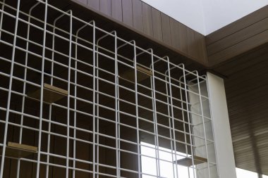 Çatı katı tarzı kahve dükkanı iç dekorasyon, stok fotoğrafı.